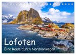 Lofoten - Eine Reise durch Nordnorwegen (Tischkalender 2026 DIN A5 quer), CALVENDO Monatskalender