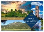Friaul, Berge und Meer (Wandkalender 2026 DIN A4 quer), CALVENDO Monatskalender