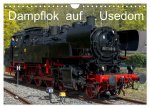 Dampflok auf Usedom (Wandkalender 2026 DIN A4 quer), CALVENDO Monatskalender