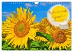 Motivierende Sprüche - gestärkt durch das Jahr (Wandkalender 2026 DIN A4 quer), CALVENDO Monatskalender