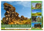 Harzer Teufelsmauer - Juniwanderung (Wandkalender 2026 DIN A2 quer), CALVENDO Monatskalender