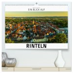 Ein Blick auf Rinteln (hochwertiger Premium Wandkalender 2026 DIN A2 quer), Kunstdruck in Hochglanz