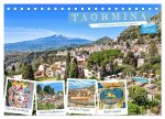 Taormina - Juwel Siziliens mit antikem Charme (Tischkalender 2026 DIN A5 quer), CALVENDO Monatskalender