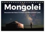 Mongolei - Bezaubernde Natur in einem wunderschönen Land. (Tischkalender 2026 DIN A5 quer), CALVENDO Monatskalender