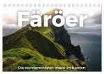 Färöer - Die wunderschönen Inseln im Norden. (Tischkalender 2026 DIN A5 quer), CALVENDO Monatskalender
