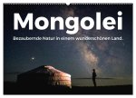 Mongolei - Bezaubernde Natur in einem wunderschönen Land. (Wandkalender 2026 DIN A2 quer), CALVENDO Monatskalender