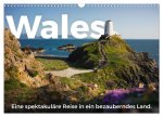 Wales - Eine spektakuläre Reise in ein bezauberndes Land. (Wandkalender 2026 DIN A3 quer), CALVENDO Monatskalender