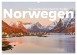Norwegen - Das wunderschöne Land im Norden. (Wandkalender 2026 DIN A2 quer), CALVENDO Monatskalender