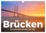 Brücken - Die schönsten Brücken der Welt. (Wandkalender 2026 DIN A4 quer), CALVENDO Monatskalender