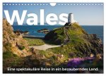 Wales - Eine spektakuläre Reise in ein bezauberndes Land. (Wandkalender 2026 DIN A4 quer), CALVENDO Monatskalender