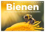 Bienen - Die fleißigen Tierchen die den Honig herstellen. (Tischkalender 2026 DIN A5 quer), CALVENDO Monatskalender