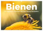 Bienen - Die fleißigen Tierchen die den Honig herstellen. (Wandkalender 2026 DIN A2 quer), CALVENDO Monatskalender