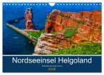 Nordseeinsel Helgoland - Ansichten der Insel in Acryl (Wandkalender 2026 DIN A4 quer), CALVENDO Monatskalender