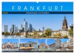 Frankfurt - Wolkenkratzer und Tradition (Wandkalender 2026 DIN A2 quer), CALVENDO Monatskalender