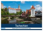 Tschechien - Eine Reise durch ein wunderschönes Land (Wandkalender 2026 DIN A2 quer), CALVENDO Monatskalender