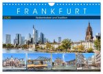 Frankfurt - Wolkenkratzer und Tradition (Wandkalender 2026 DIN A4 quer), CALVENDO Monatskalender