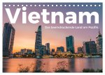 Vietnam - Das beeindruckende Land am Pazifik. (Tischkalender 2026 DIN A5 quer), CALVENDO Monatskalender