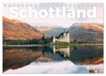 Schottland - Wunderschöne Landschaften und einzigartige Natur. (Tischkalender 2026 DIN A5 quer), CALVENDO Monatskalender