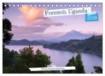 Fernweh Uganda - Naturschönheit Ostafrikas (Tischkalender 2026 DIN A5 quer), CALVENDO Monatskalender