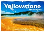 Yellowstone Nationalpark - Eine wundervolle Reise. (Wandkalender 2026 DIN A3 quer), CALVENDO Monatskalender