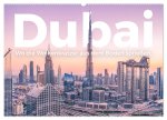 Dubai - Wo die Wolkenkratzer aus dem Boden sprießen. (Wandkalender 2026 DIN A2 quer), CALVENDO Monatskalender