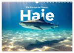 Haie - Könige der Meere. (Wandkalender 2026 DIN A3 quer), CALVENDO Monatskalender