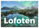 Lofoten - Mehr als nur Polarlichter. (Wandkalender 2026 DIN A3 quer), CALVENDO Monatskalender