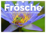 Frösche - Die wunderschöne Welt der bunten Hüpfer. (Wandkalender 2026 DIN A4 quer), CALVENDO Monatskalender