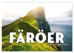 Färöer - Einzigartige Inseln (Wandkalender 2026 DIN A2 quer), CALVENDO Monatskalender