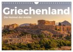 Griechenland - Die Heimat der Antike. (Wandkalender 2026 DIN A4 quer), CALVENDO Monatskalender