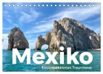 Mexiko - Ein unbekanntes Traumland. (Tischkalender 2026 DIN A5 quer), CALVENDO Monatskalender