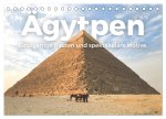 Ägypten - Einzigartige Bauten und spektakuläre Motive. (Tischkalender 2026 DIN A5 quer), CALVENDO Monatskalender