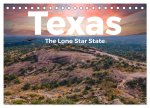 Texas - The Lone Star State (Tischkalender 2026 DIN A5 quer), CALVENDO Monatskalender