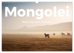 Mongolei - Natur bis zum Horizont (Wandkalender 2026 DIN A3 quer), CALVENDO Monatskalender