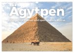 Ägypten - Einzigartige Bauten und spektakuläre Motive. (Wandkalender 2026 DIN A3 quer), CALVENDO Monatskalender