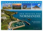 Der Westen der Normandie - An den Küsten des Cotentin (Tischkalender 2026 DIN A5 quer), CALVENDO Monatskalender