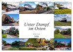 Unter Dampf im Osten (Wandkalender 2026 DIN A4 quer), CALVENDO Monatskalender