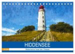 Hiddensee - Malerische Insel der Ostsee (Tischkalender 2026 DIN A5 quer), CALVENDO Monatskalender