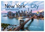 New York City - Atemberaubende Ansichten (Tischkalender 2026 DIN A5 quer), CALVENDO Monatskalender