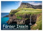 Färöer Inseln - Geheimnisvolle Inseln im Nordatlantik (Wandkalender 2026 DIN A2 quer), CALVENDO Monatskalender