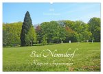 Bad Nenndorf, Kurpark-Impressionen (Wandkalender 2026 DIN A2 quer), CALVENDO Monatskalender