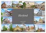 Herford Impressionen (Wandkalender 2026 DIN A4 quer), CALVENDO Monatskalender