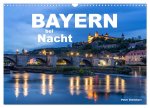 Bayern bei Nacht (Wandkalender 2026 DIN A3 quer), CALVENDO Monatskalender