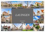 Lauingen Impressionen (Tischkalender 2026 DIN A5 quer), CALVENDO Monatskalender