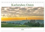 Karlsruhes Osten (Tischkalender 2026 DIN A5 quer), CALVENDO Monatskalender