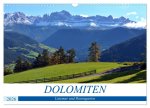 Dolomiten - Latemar und Rosengarten (Wandkalender 2026 DIN A3 quer), CALVENDO Monatskalender