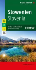 Slowenien, Straßen- und Freizeitkarte 1:150.000, freytag & berndt