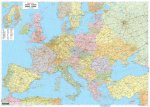 Europa politisch, Straßenkarte 1:3.500.000, Poster, freytag & berndt