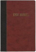 Schlachter 2000 Bibel - Großdruckausgabe (Softcover, grau/braun)