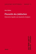 Jidische Schtudies 15: Phonetik des Jiddischen